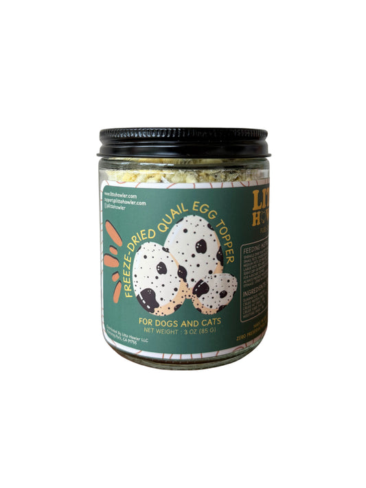 Freeze-Dried Quail Egg Topper REFILL | 3 oz