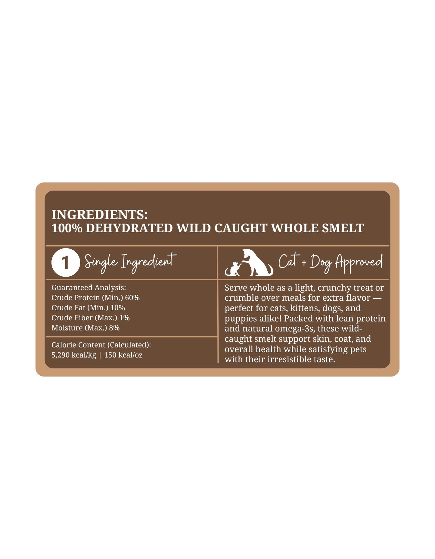 Wild Caught Whole Smelt