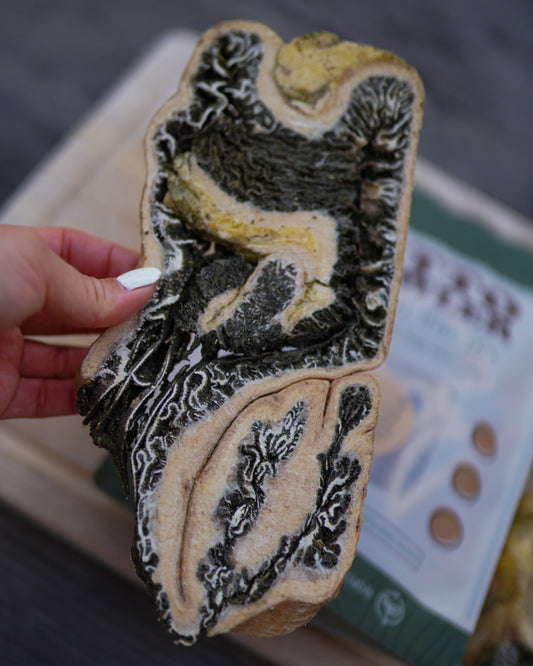 Freeze-Dried Grass-Fed Beef Green Tripe Chunks