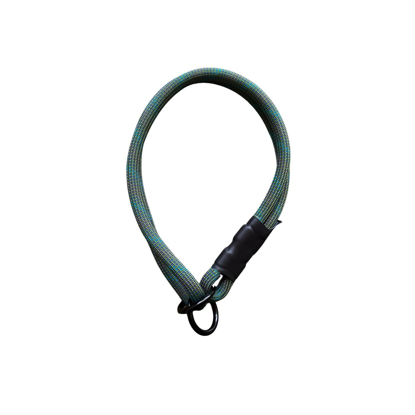 IN STOCK: Rope Slip Collar - 23 Inches - Evergreen Fern 10mm (Discontinued Colorway)