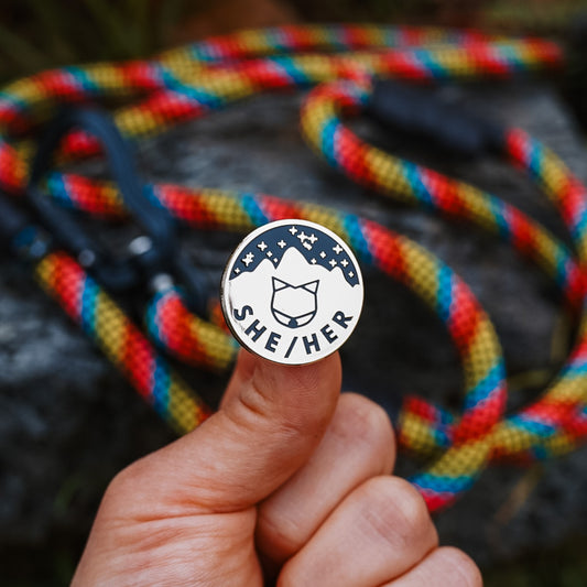 Pronoun Pins - Hard Enamel