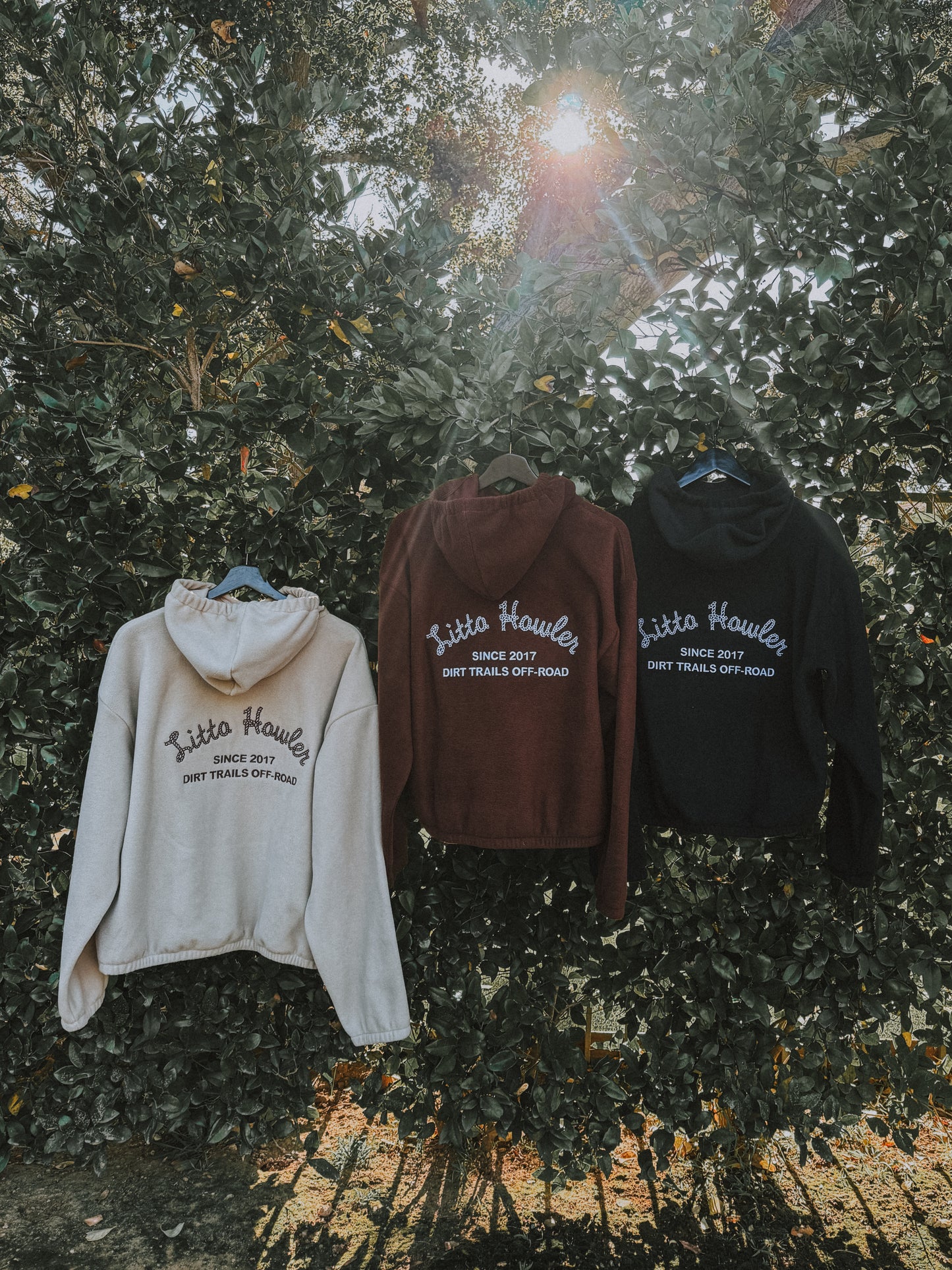 Litto Howler Polar Fleece Hoodie - Canyon Earth