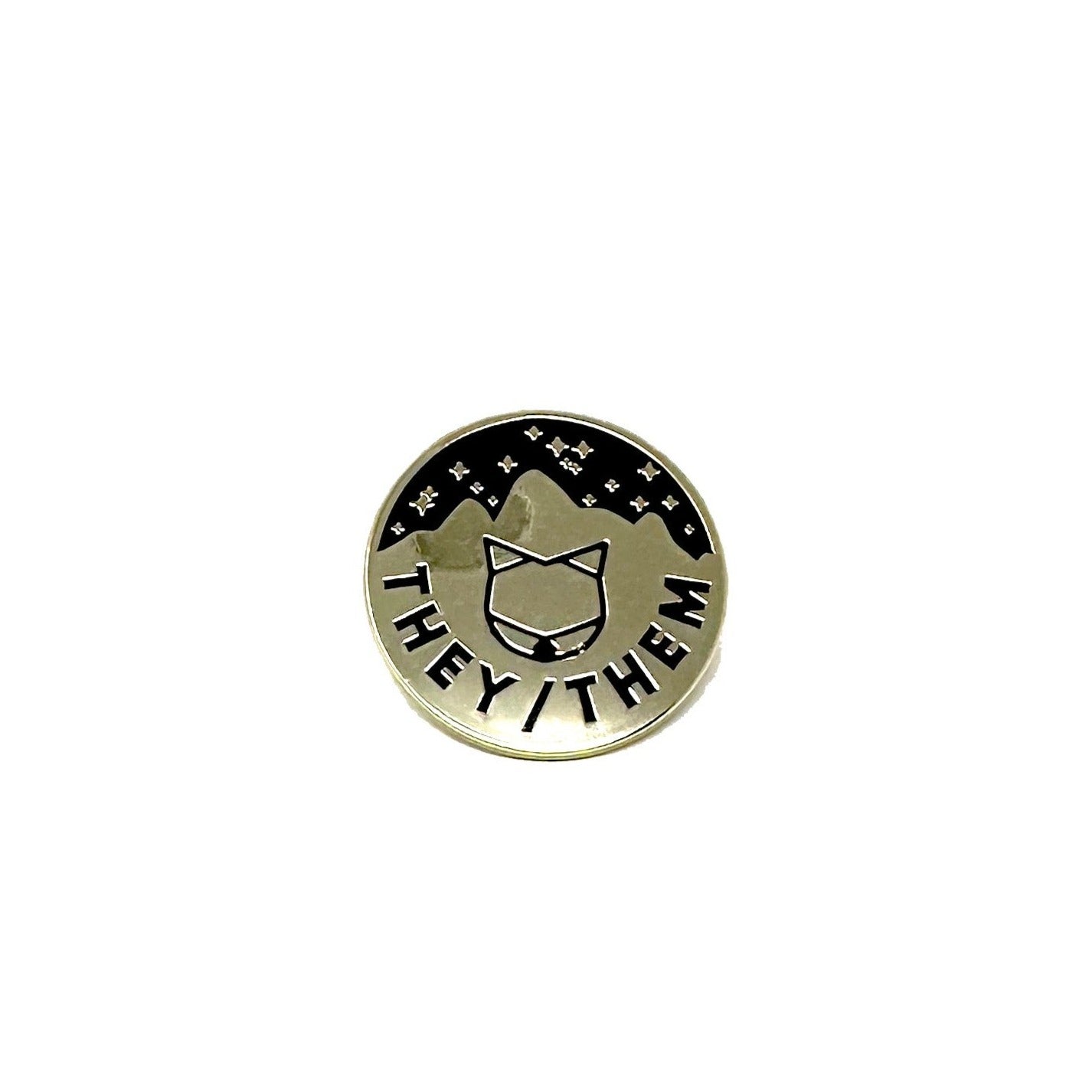 Pronoun Pins - Hard Enamel