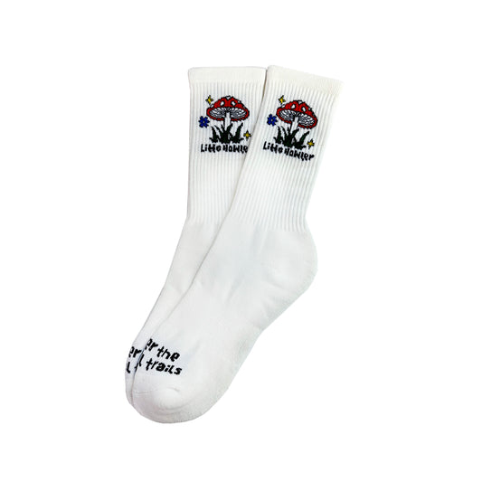 Magical Mushroom Socks - Cream