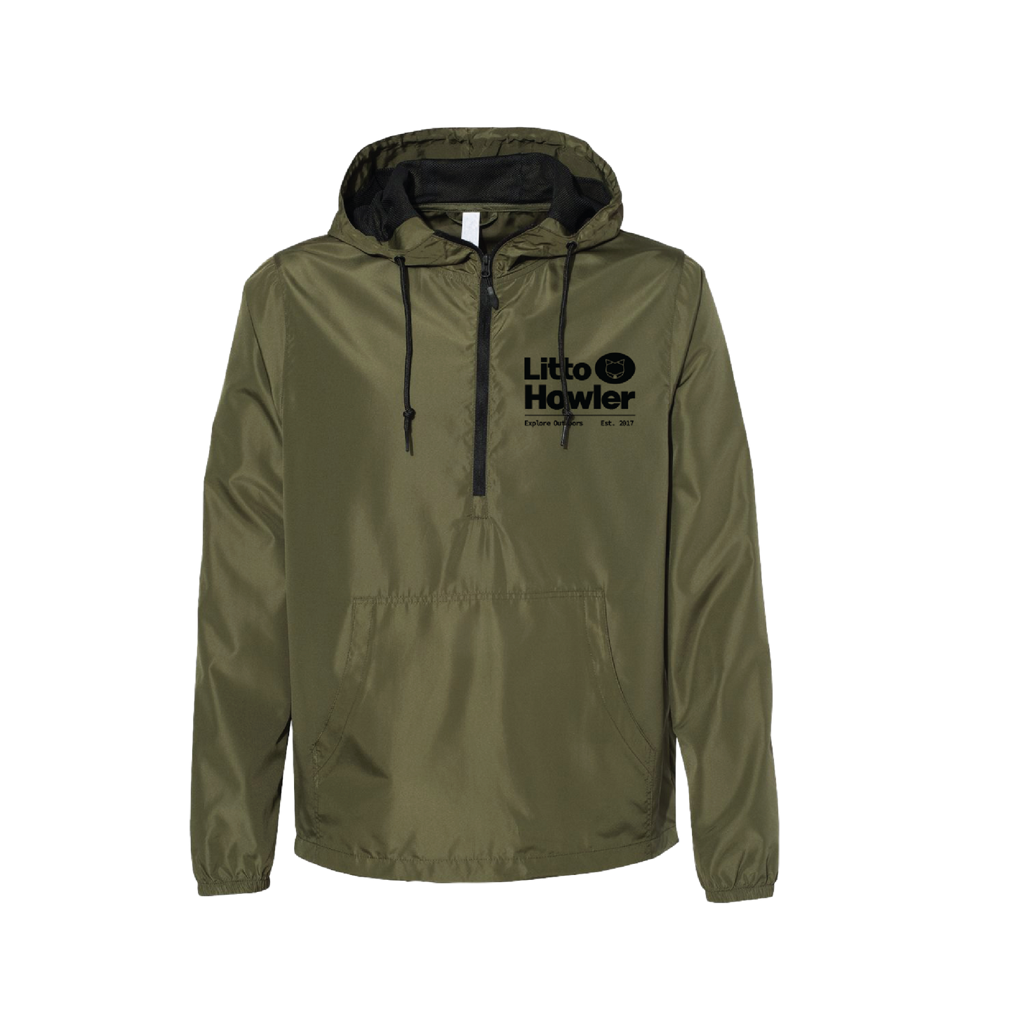 Litto Howler Windbreaker - Mosstone