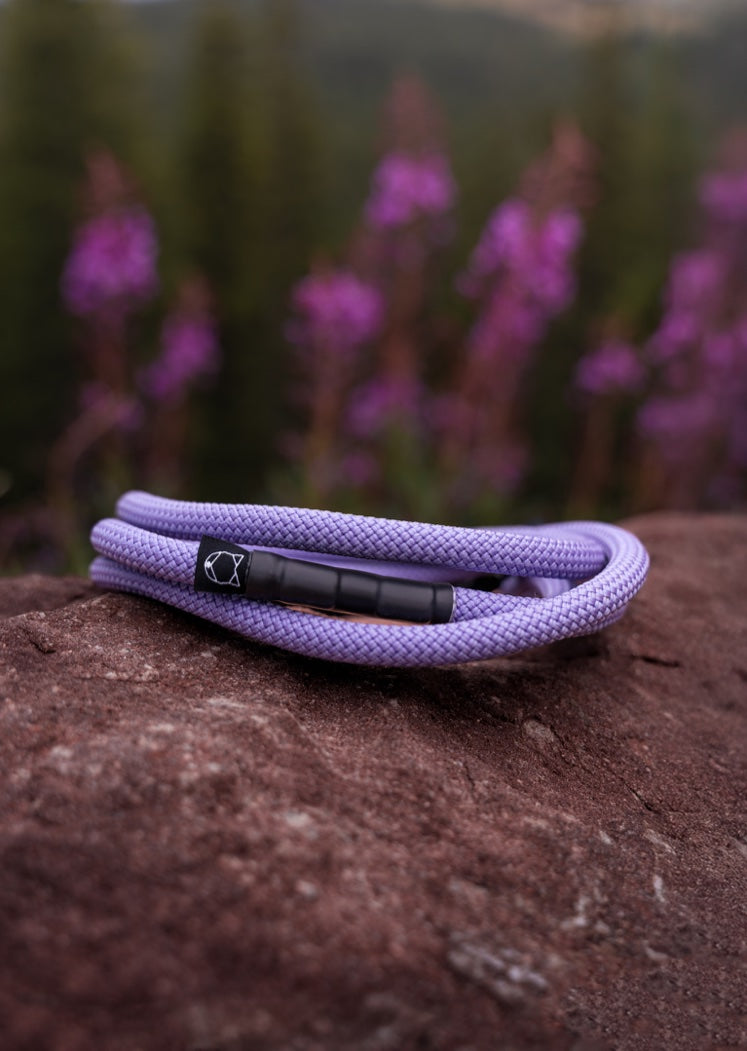 Rope Slip Collar - Lavender Seashell 10mm