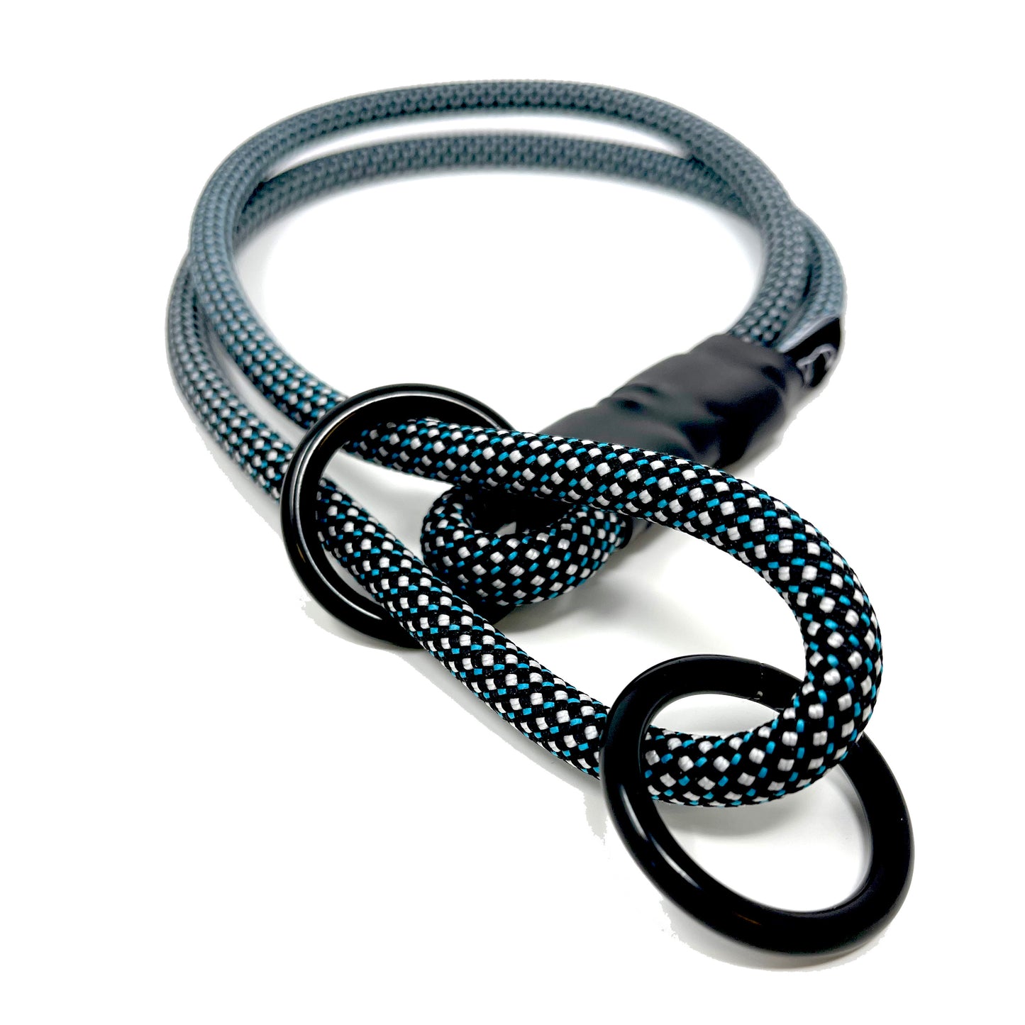 Rope Slip Collar - Black Ice 7mm