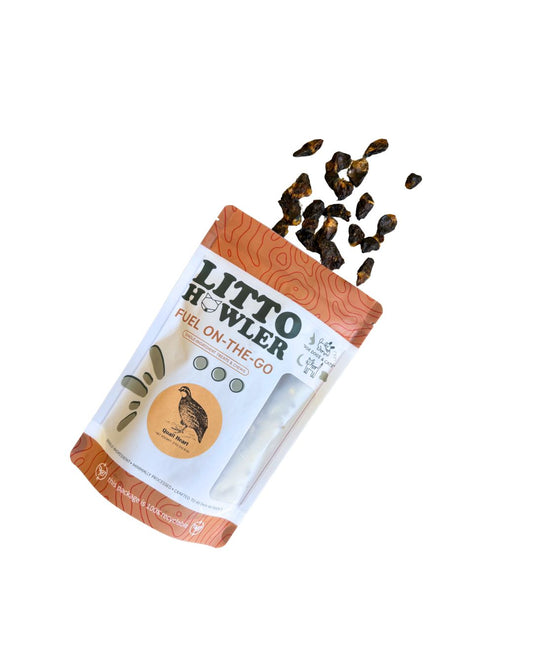 Dehydrated Quail Hearts | 2 oz
