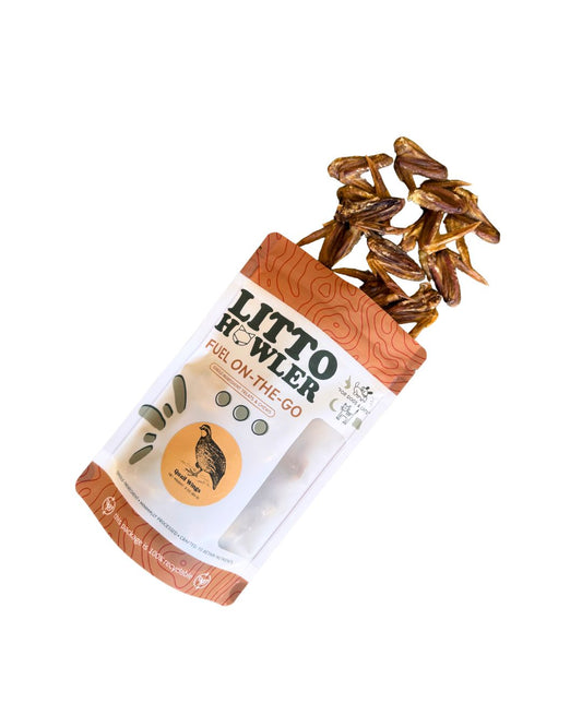 Dehydrated Quail Wings | 3 oz