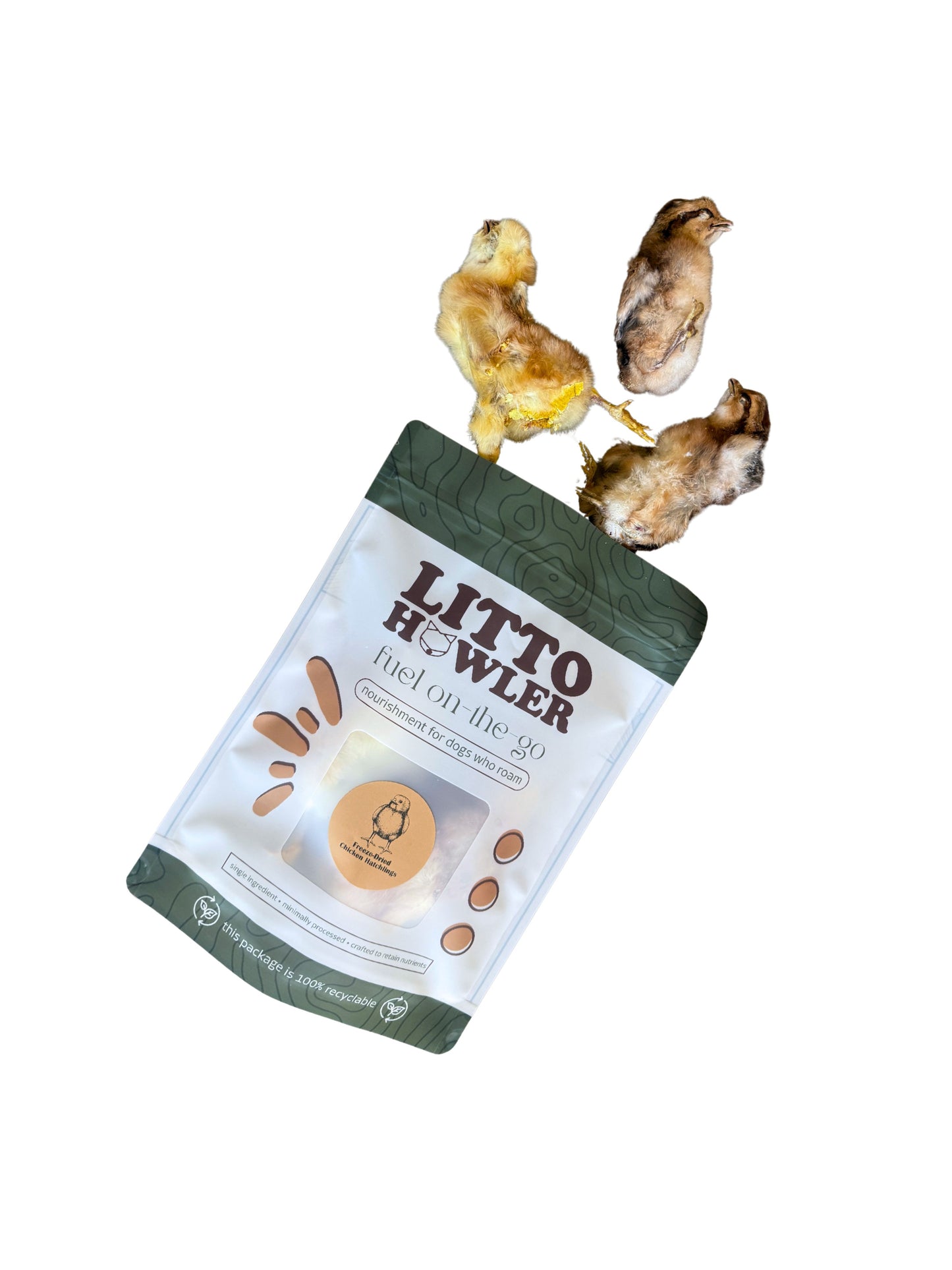 Freeze-Dried Chicken Hatchlings | 2-Count