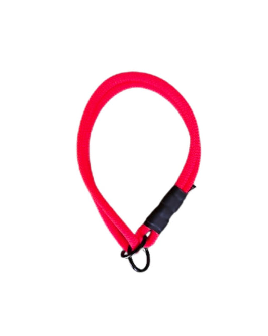 Rope Slip Collar - Pink Fuchsia Reef 8mm
