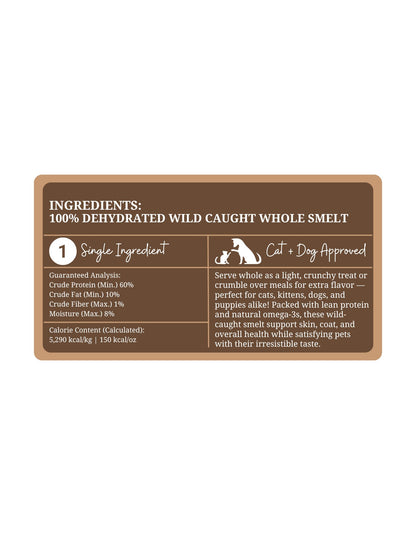 Wild Caught Whole Smelt
