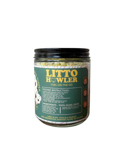 Freeze-Dried Quail Egg Topper