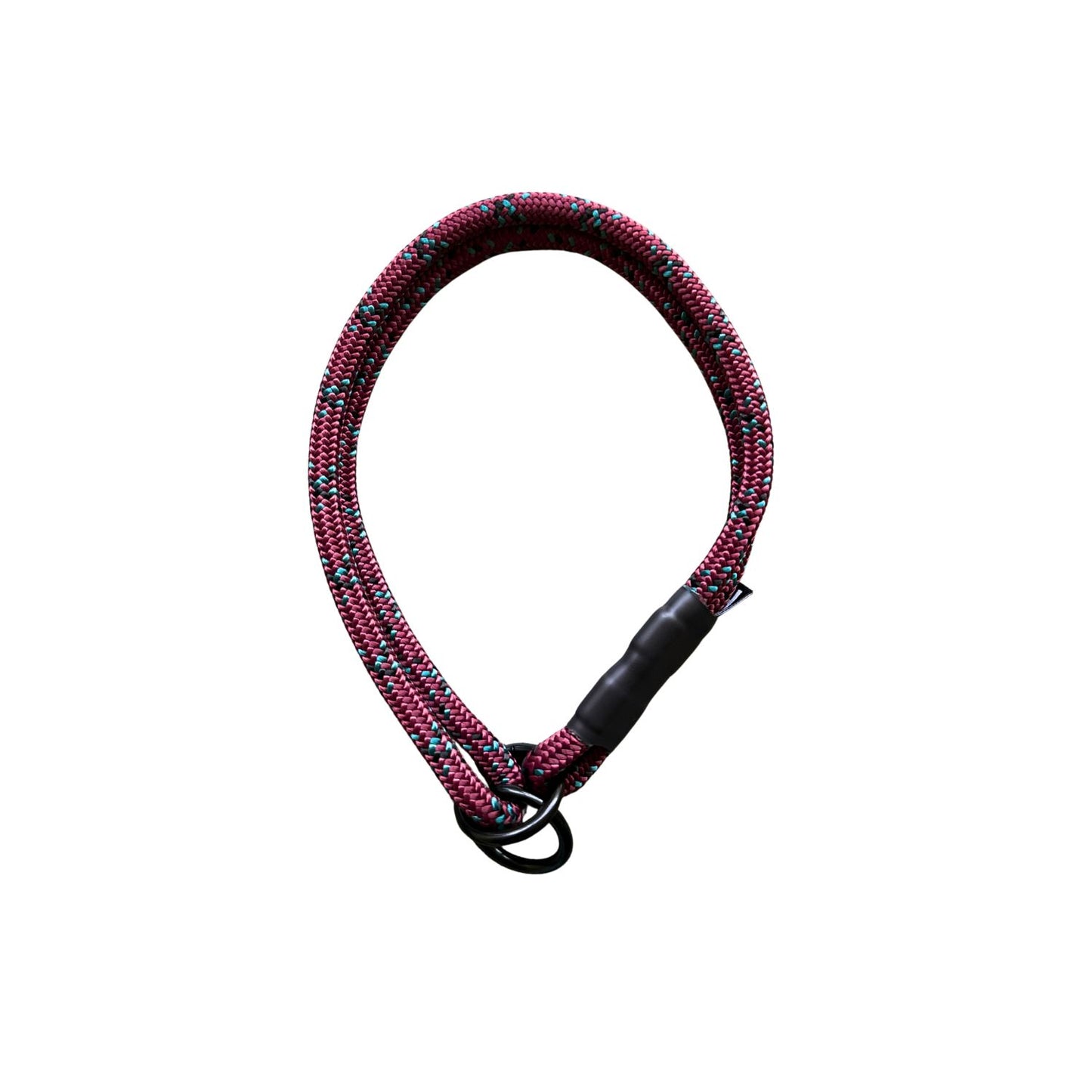 IN STOCK: Rope Slip Collar - 18 Inches - Ember Frost 8mm