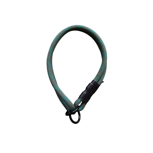 IN STOCK: Rope Slip Collar - 23 Inches - Evergreen Fern 10mm (Discontinued Colorway)