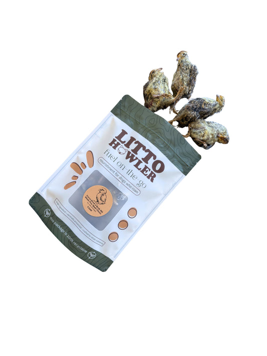 Freeze-Dried Whole Prey 2- Week Old Quail Chicks