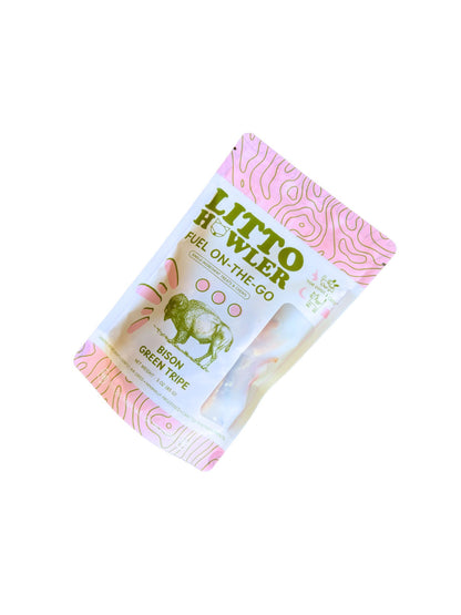 Dehydrated Bison Green Tripe | 3 oz