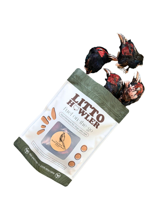 Freeze-Dried Rainbow Pheasant Heads