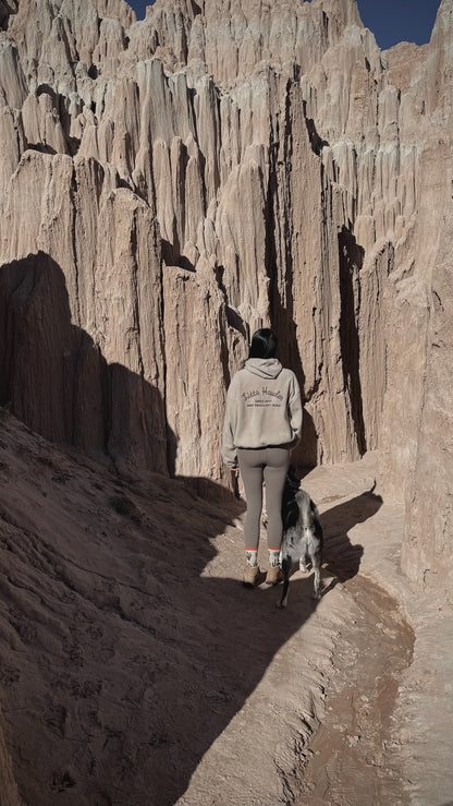 Litto Howler Polar Fleece Hoodie - Summit Linen