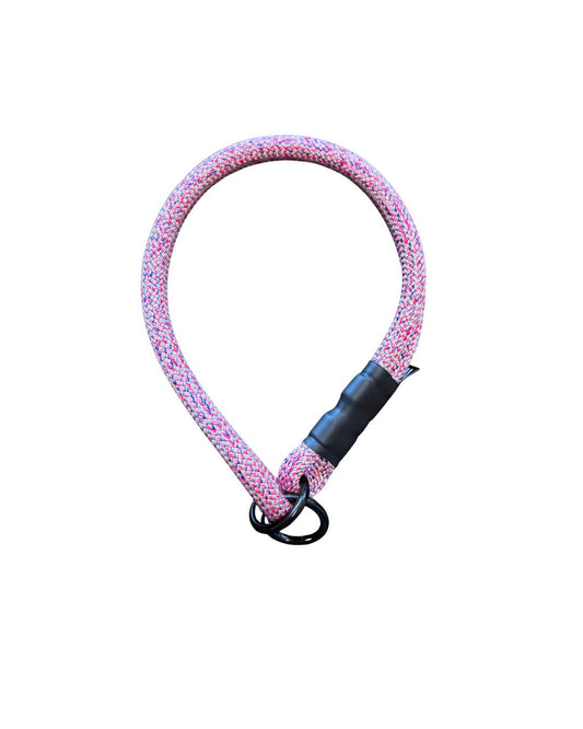 IN STOCK: Rope Slip Collar - 18 Inches - Wild Aster 10mm