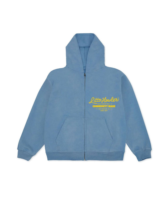 Community Made Zip-Up Hoodie