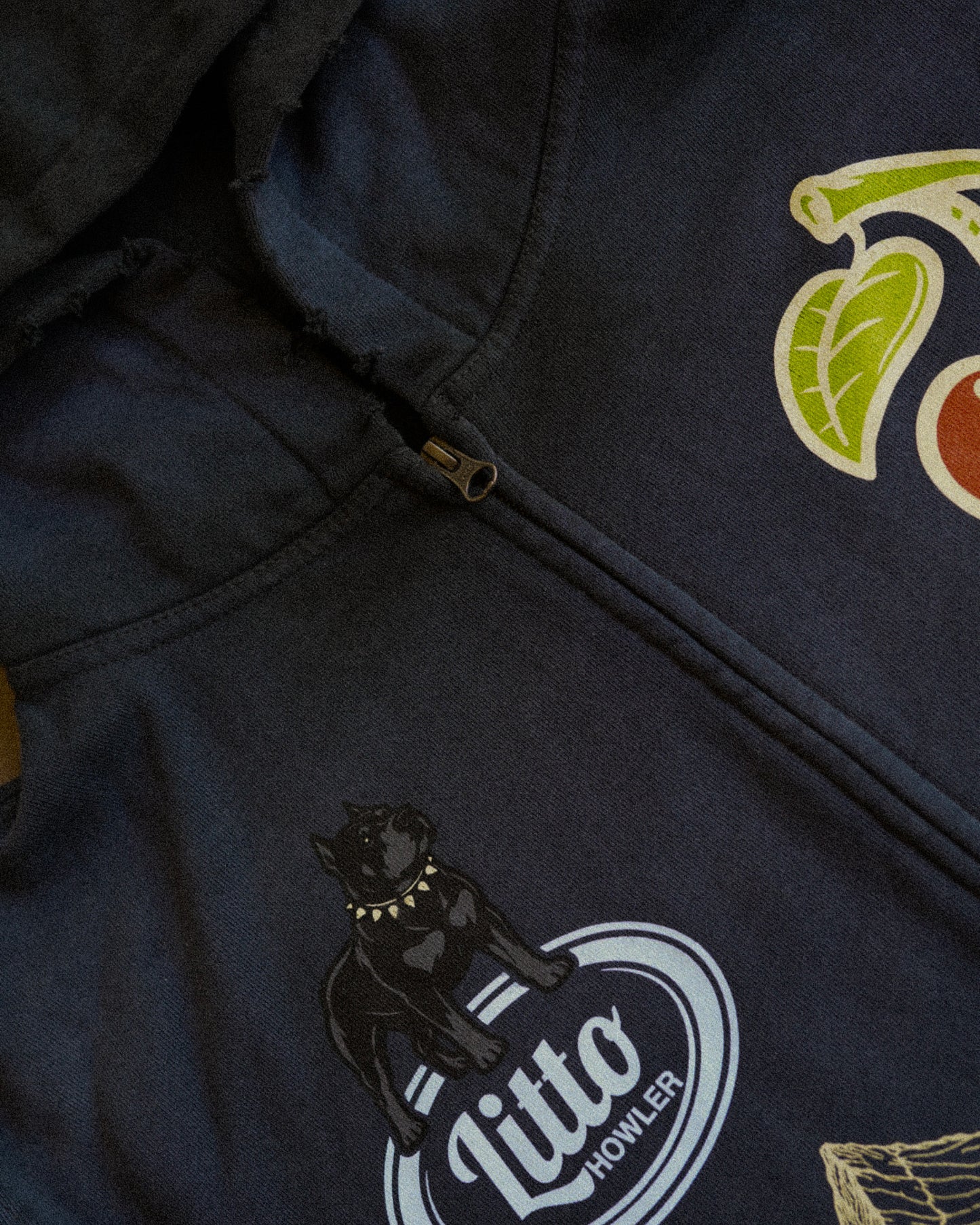 Litto Howler Expedition Zip-Up Hoodie - Black Haze