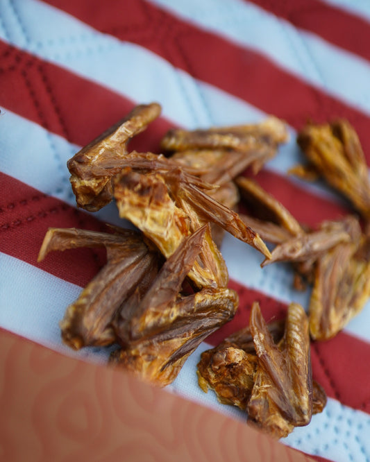 Dehydrated Quail Wings | 3 oz