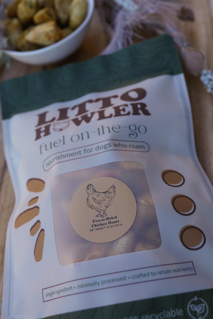 Freeze-Dried Chicken Heart