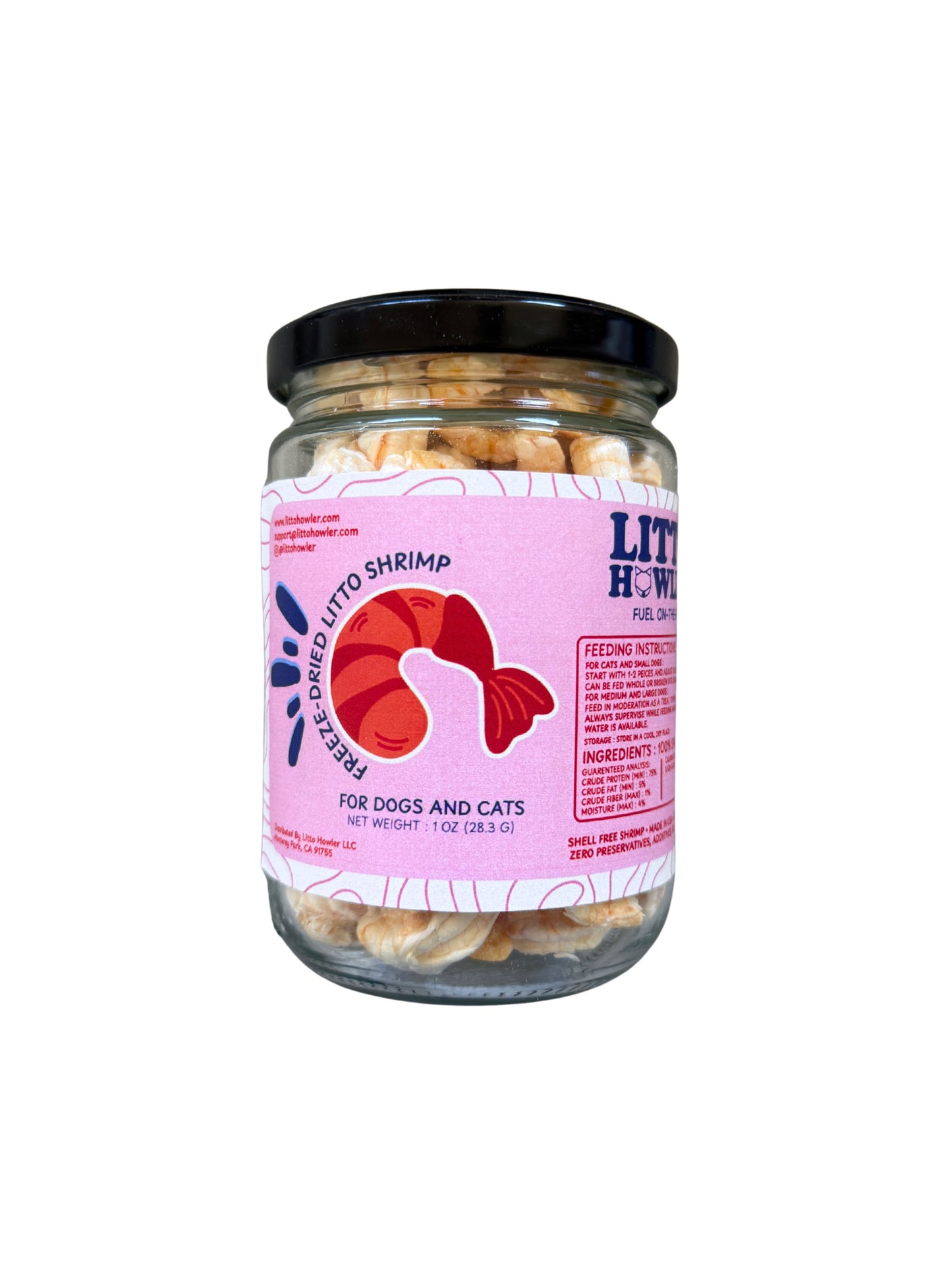 Freeze-Dried Litto Shrimp