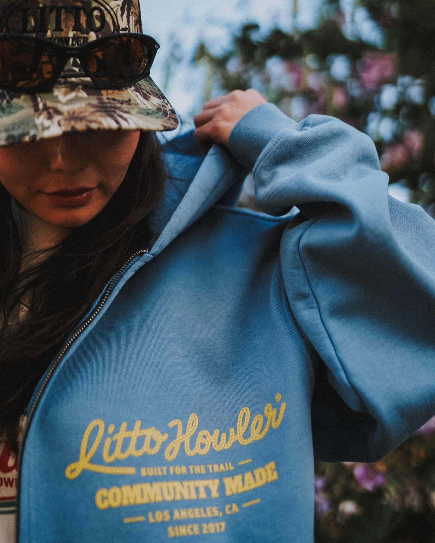 Community Made Zip-Up Hoodie