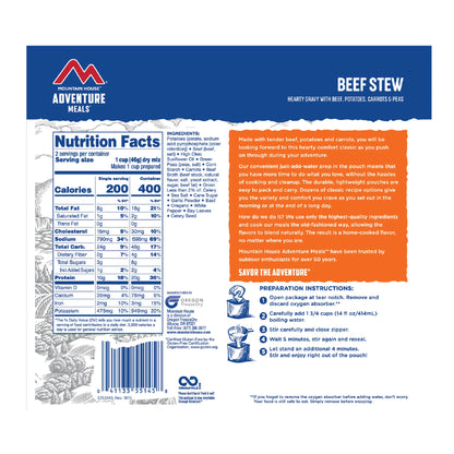 Freeze Dried Adventure Meals