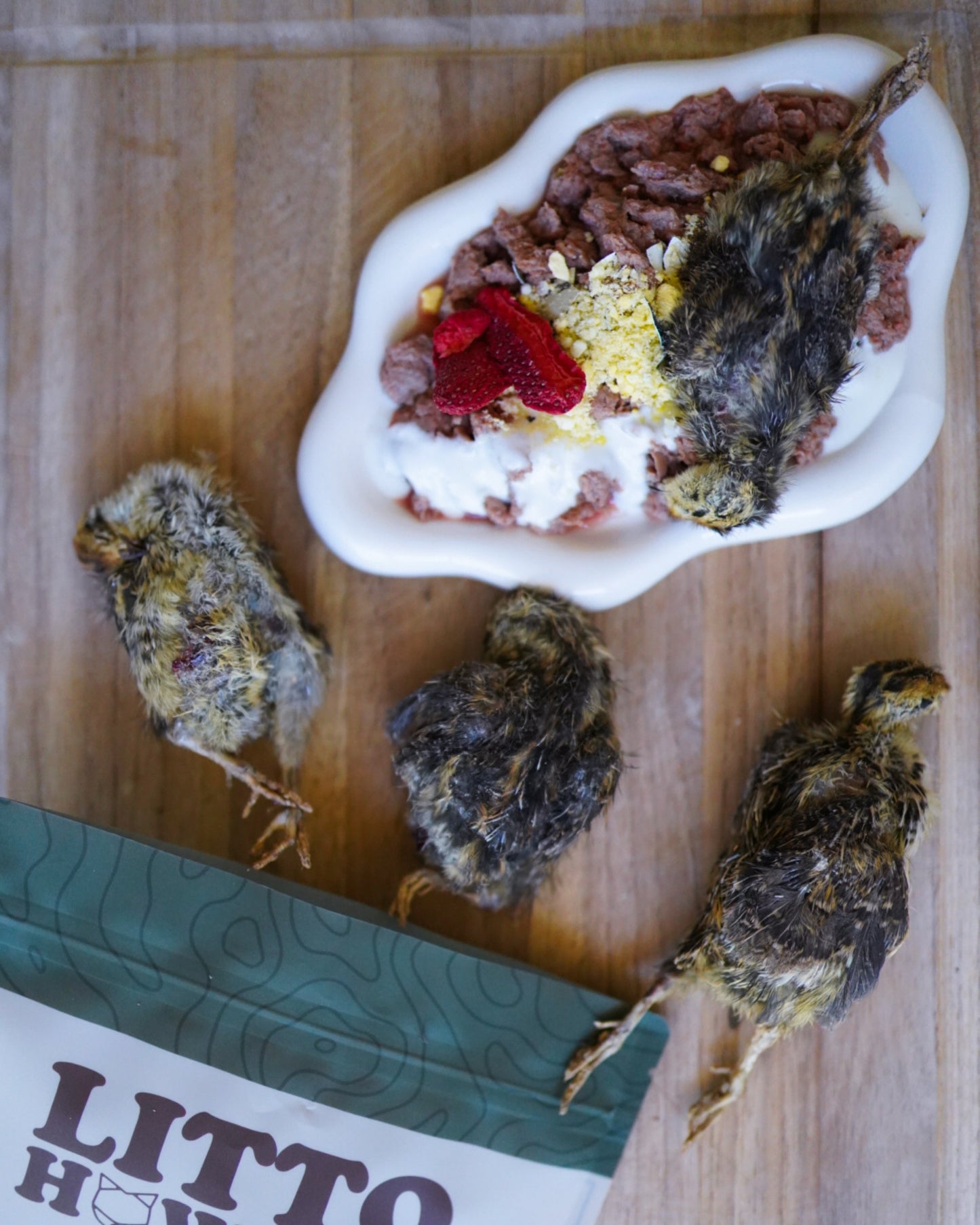 Freeze-Dried Whole Prey 2- Week Old Quail Chicks