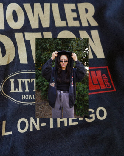 Litto Howler Expedition Zip-Up Hoodie - Black Haze