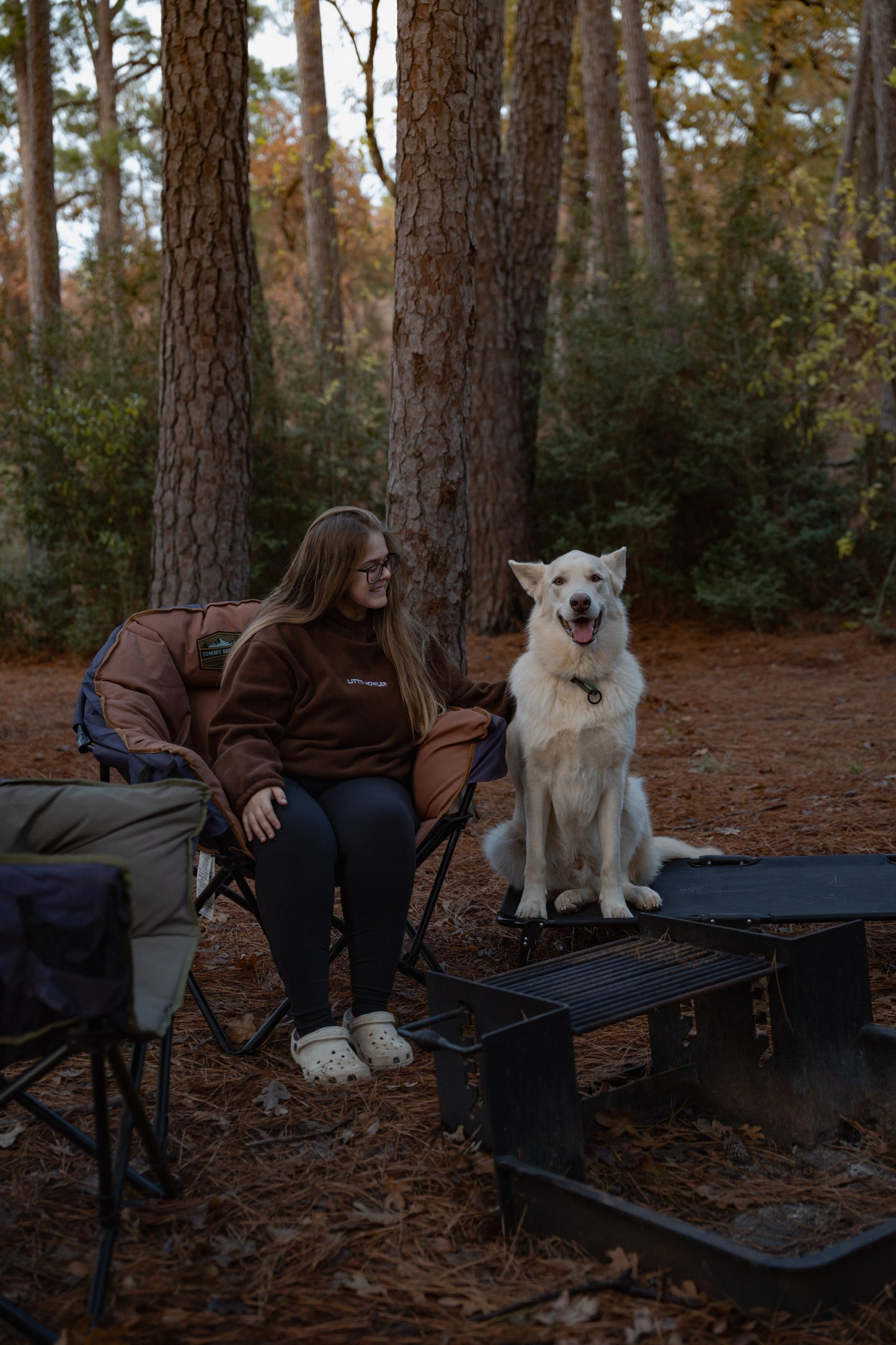 Litto Howler Polar Fleece Hoodie - Canyon Earth