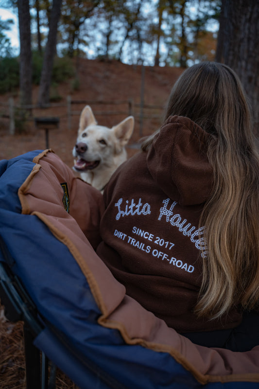 Litto Howler Polar Fleece Hoodie - Canyon Earth