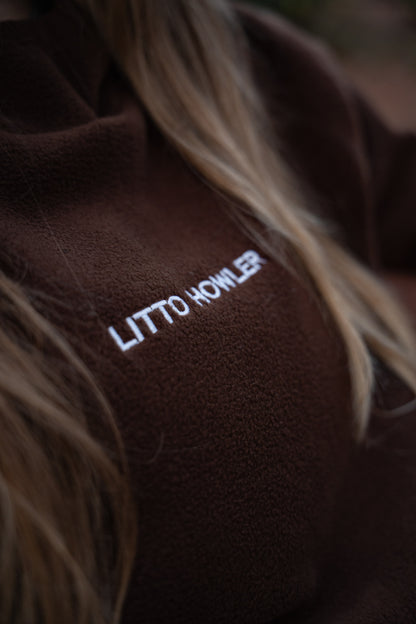 Litto Howler Polar Fleece Hoodie - Canyon Earth
