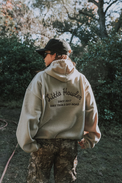 Litto Howler Polar Fleece Hoodie - Summit Linen