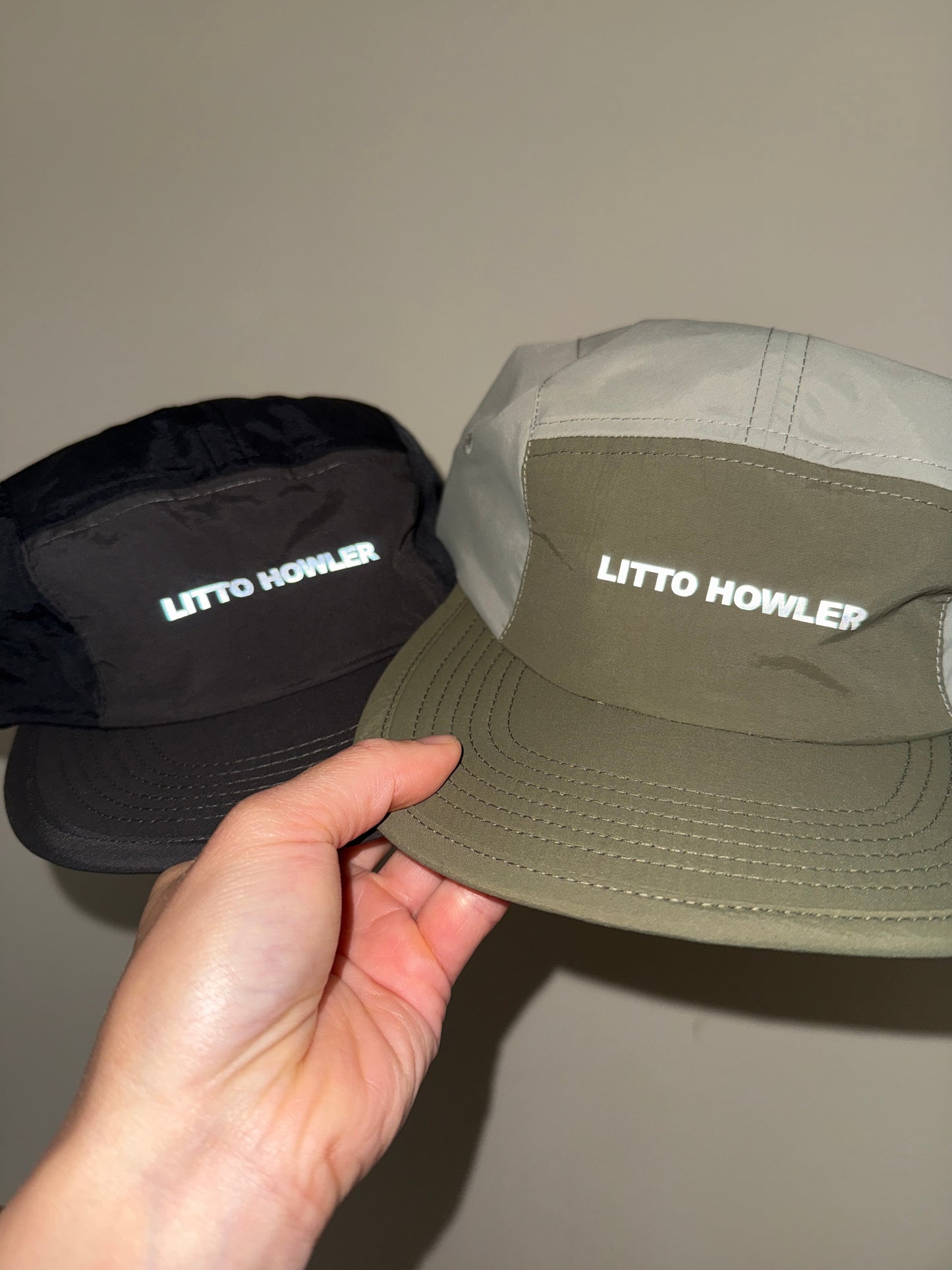 Quick Dry Litto Howler Nylon Cap | Reflective Print