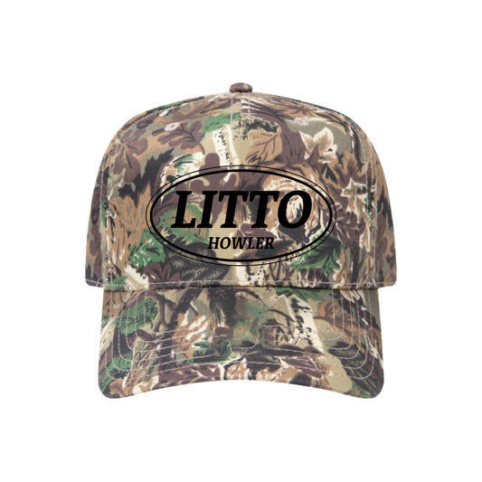Litto Howler Embroidered Hat - Camo