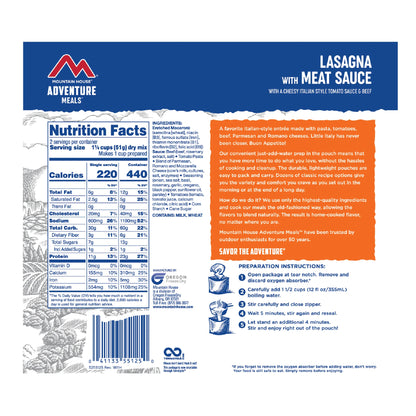 Freeze Dried Adventure Meals