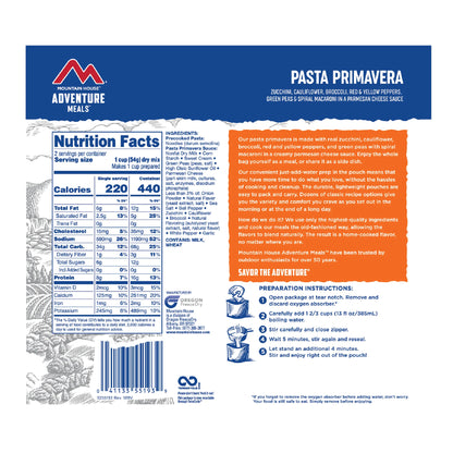 Freeze Dried Adventure Meals