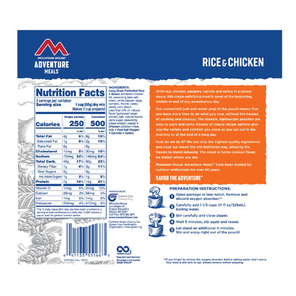 Freeze Dried Adventure Meals