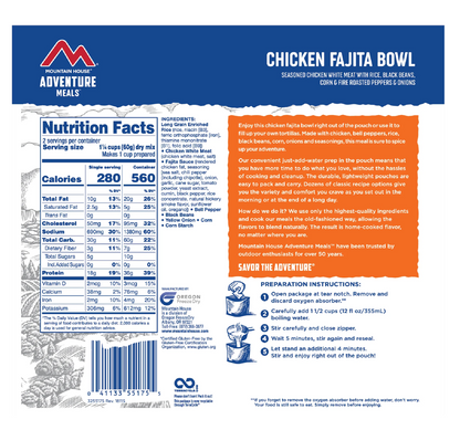 Freeze Dried Adventure Meals
