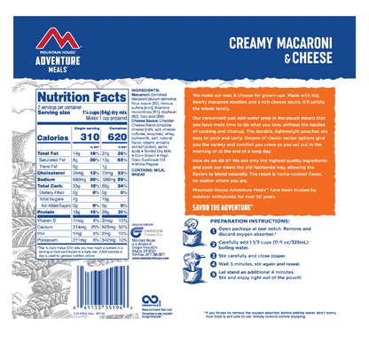 Freeze Dried Adventure Meals