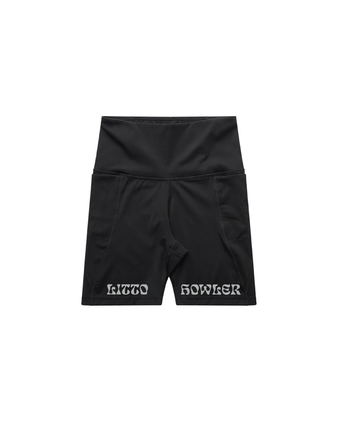 Litto Howler Biker Shorts - Reflective Print
