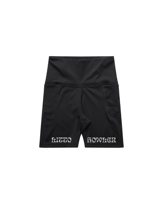 Litto Howler Biker Shorts - Reflective Print