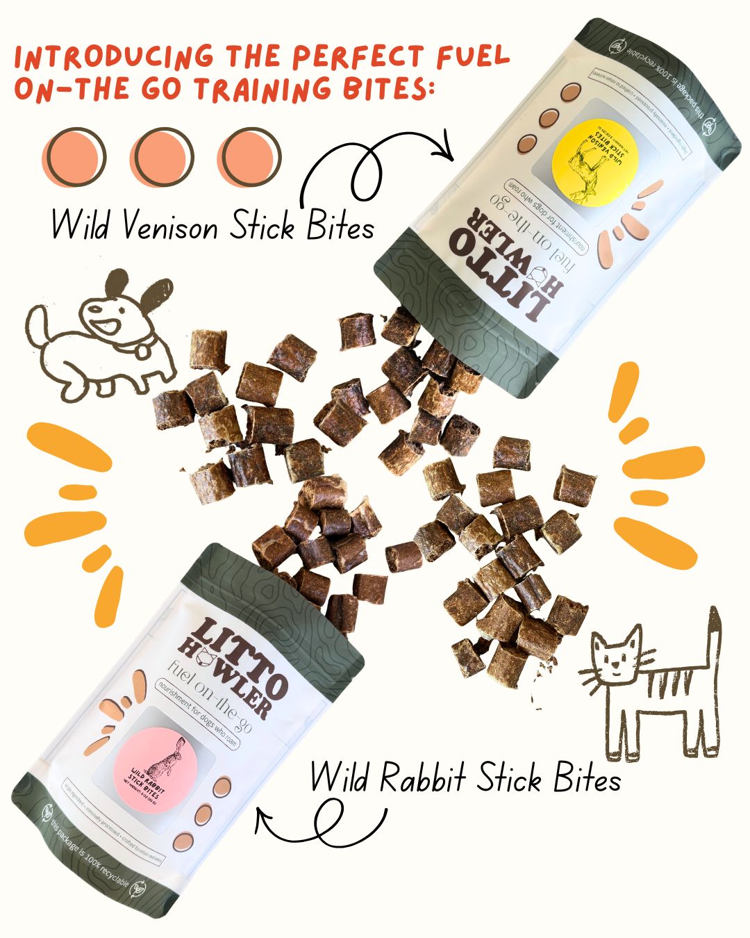 Wild Rabbit Bites | 3 oz