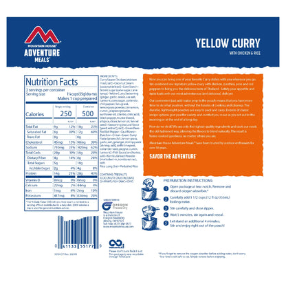 Freeze Dried Adventure Meals