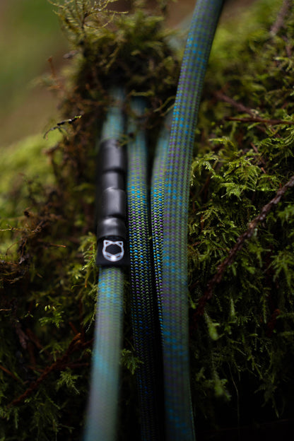 IN STOCK: Adjustable Hands-Free Leash - 9 FT - Evergreen Fern 10mm (Discontinued Colorway) (Copy)
