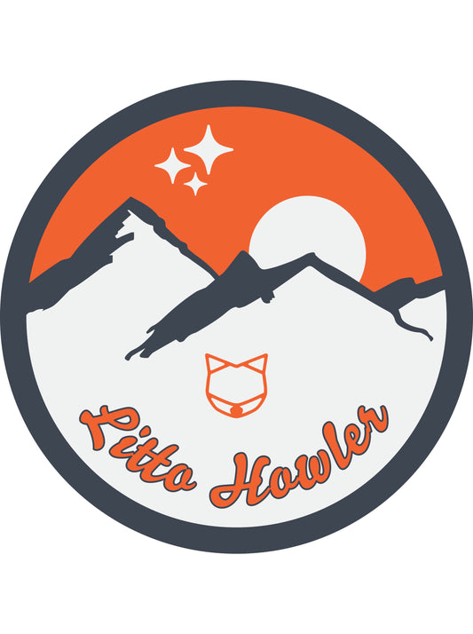 Mountains Logo Sticker